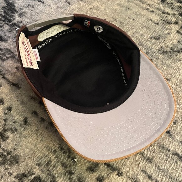 Mitchell & Ness Brooklyn Nets five panel limited edition hat - Picture 3 of 3